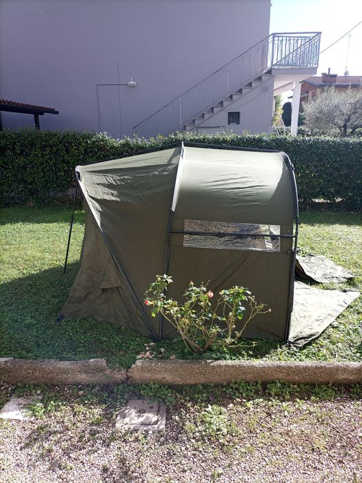 Cort Caperlan Tanker Frontview pescuit la crap