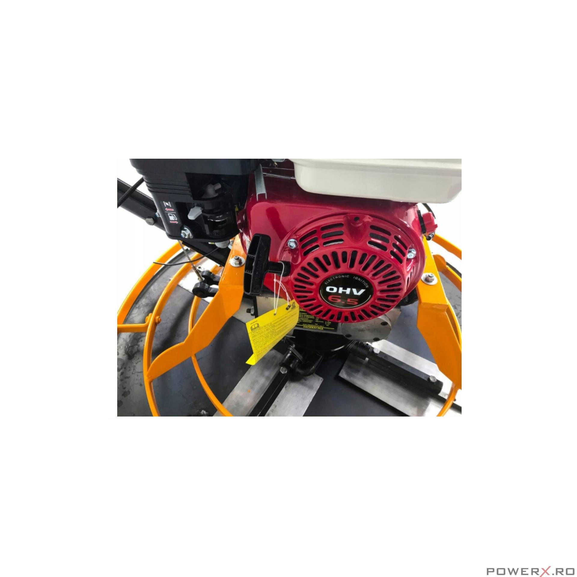 Elicopter slefuitor pentru finisate beton, motor 6.5CP, 92CM, greutate