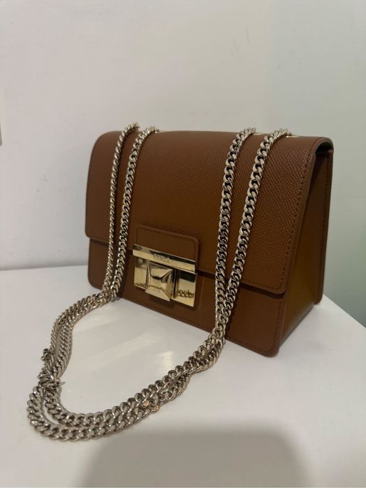 Кафява чанта Furla