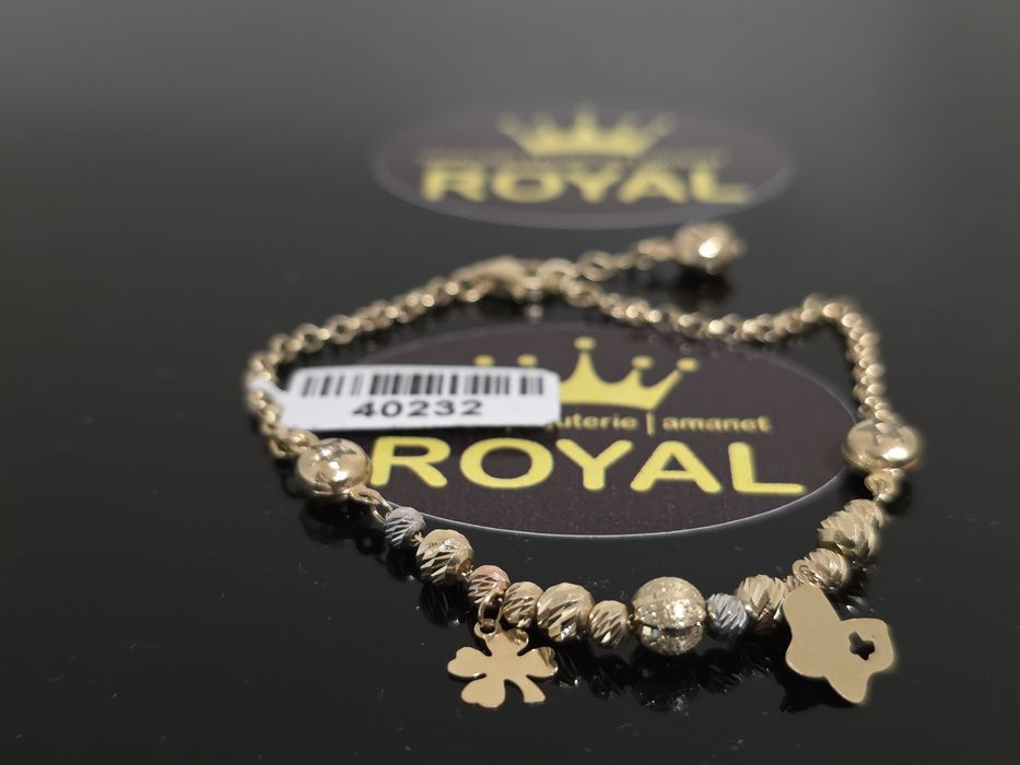 Bijuteria Royal: Bratara aur 14k/3.82 gr