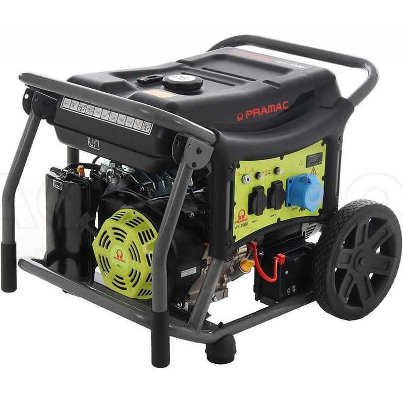 Generator de curent PRAMAC WX7000, 220V, 6.1 kW, benzina