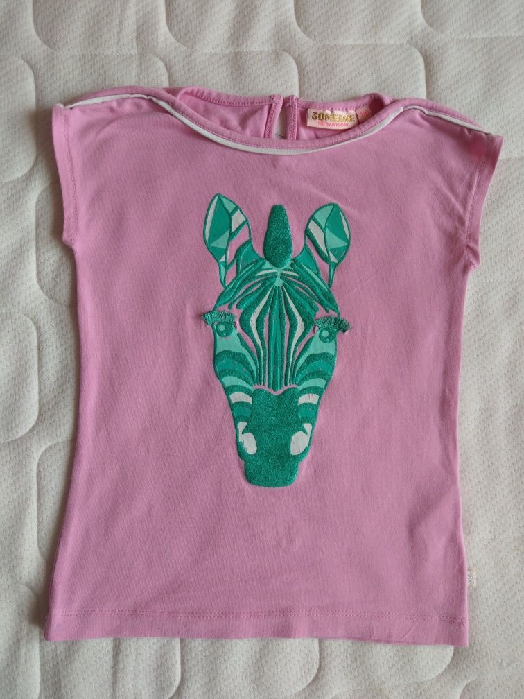 Nr 110, tricou deosebit zebra, roz