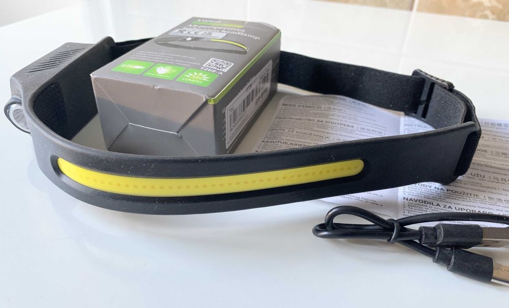 Lanterna de cap noua cu banda de LED-uri