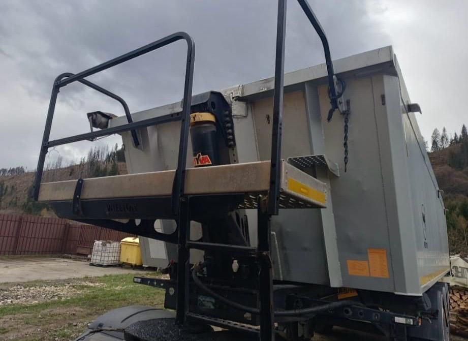 Semiremorca aluminiu