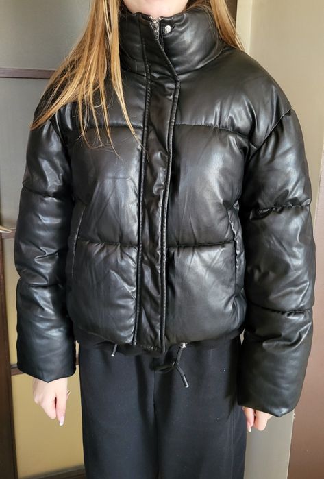 Дамско яке Bershka, размер S, черно