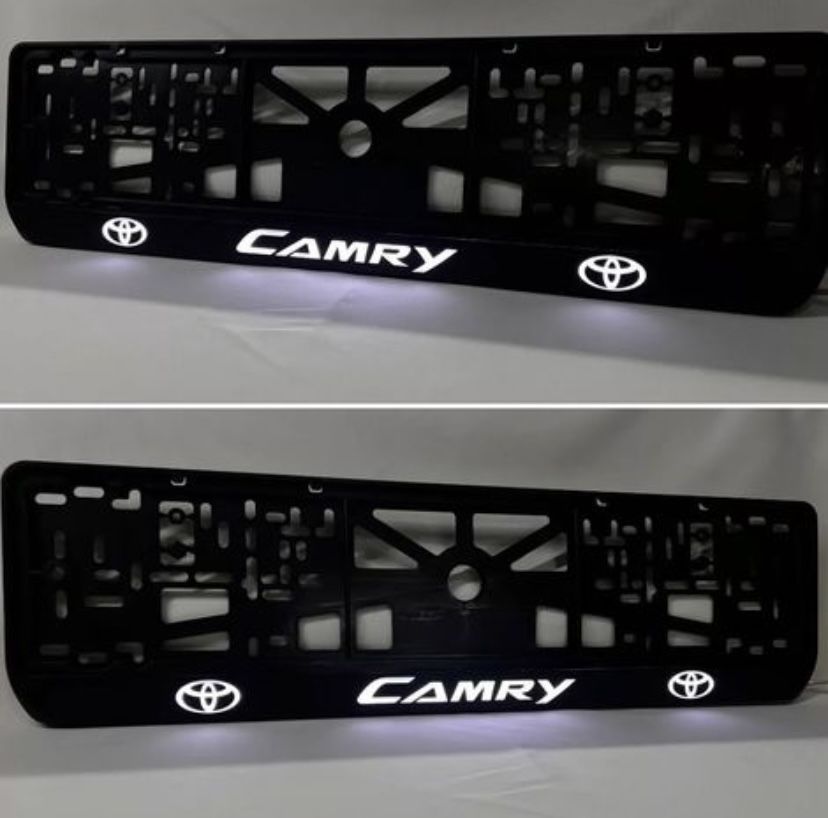Подномерник с LED подсветкой на все марки машин Camry, Elantra, и т.д.