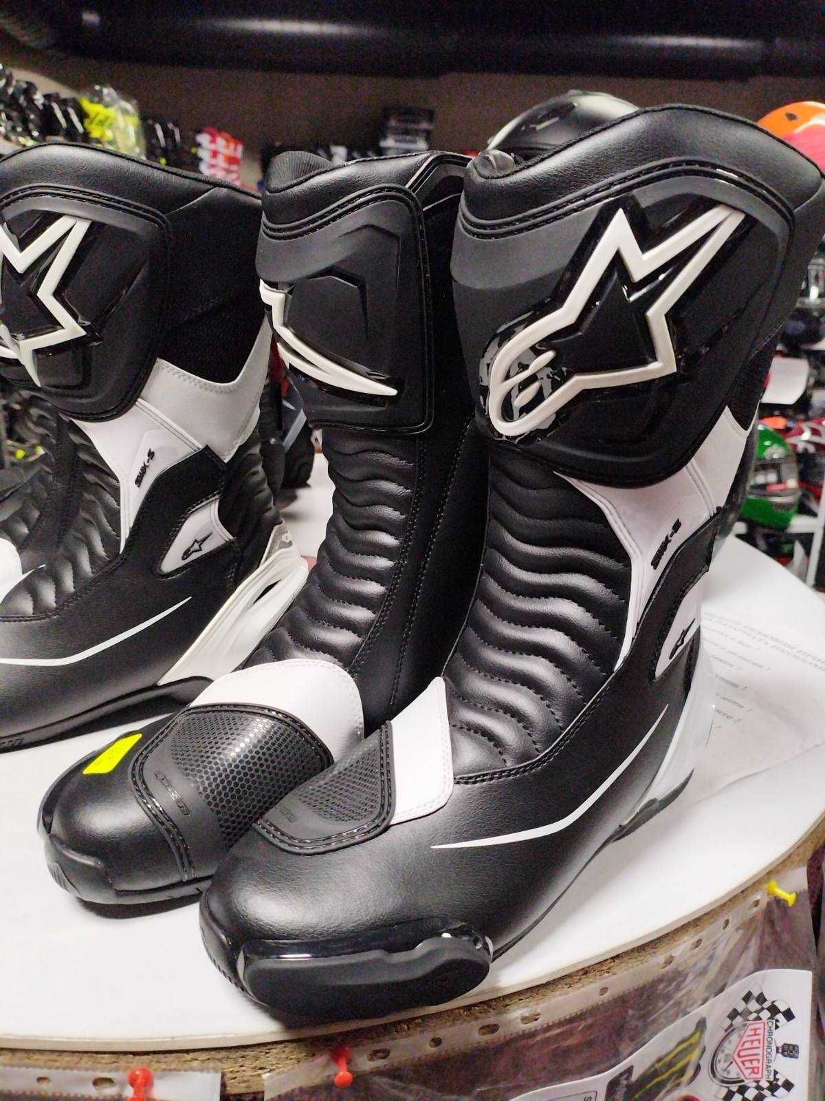 Ботуши Alpinestars SMX S/6/WP 44/45 нови мото мотор