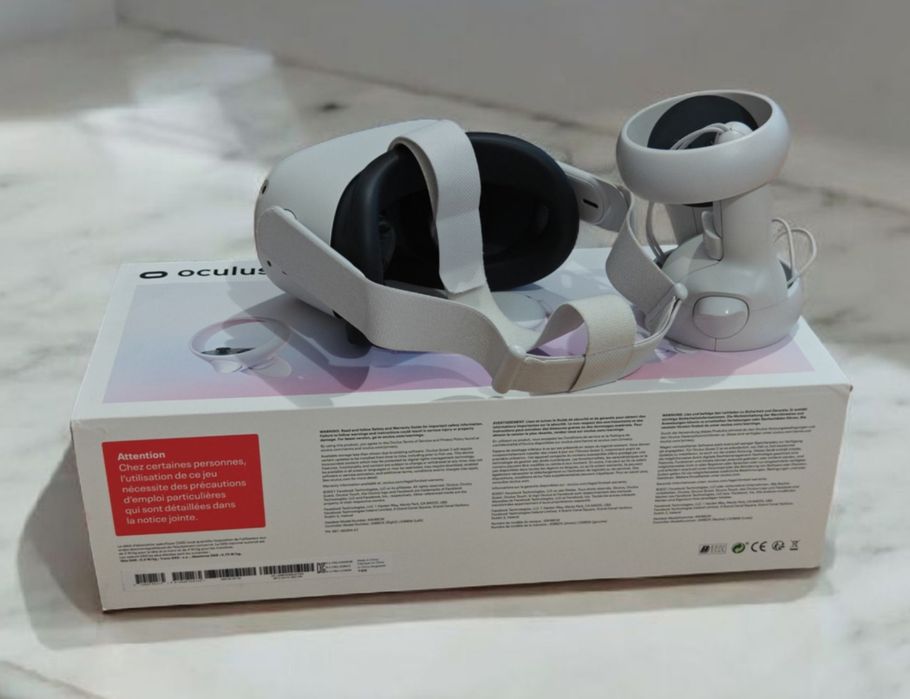 Quest 2 128GB + 100 Jocuri preinstalate Kit VR Oculus Punct dreapta