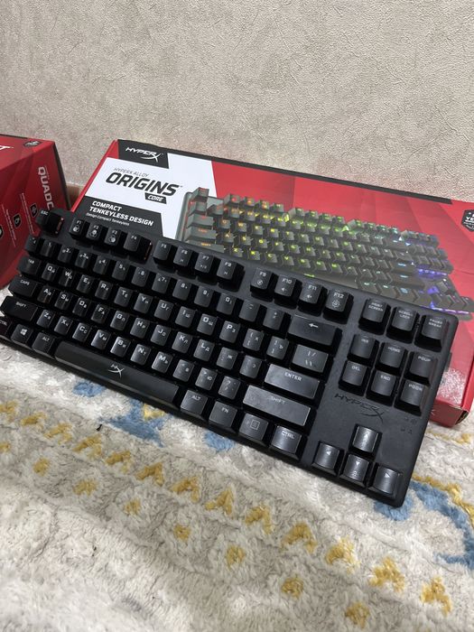 Продам игровую клавиатуру HyperX Alloy Core Origins Core