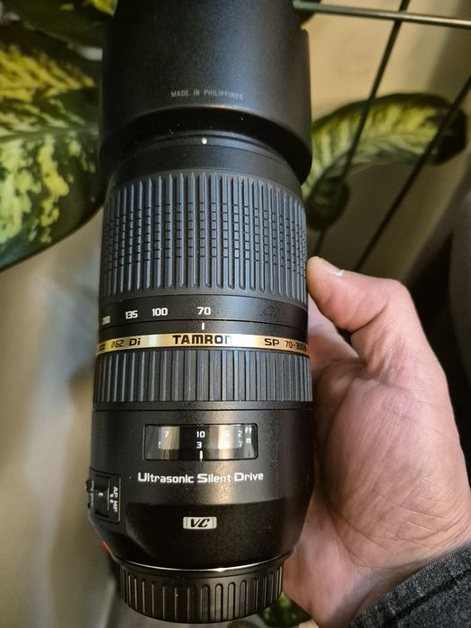 Obiectiv montura Canon Tamron SP 70-300mm VC USD