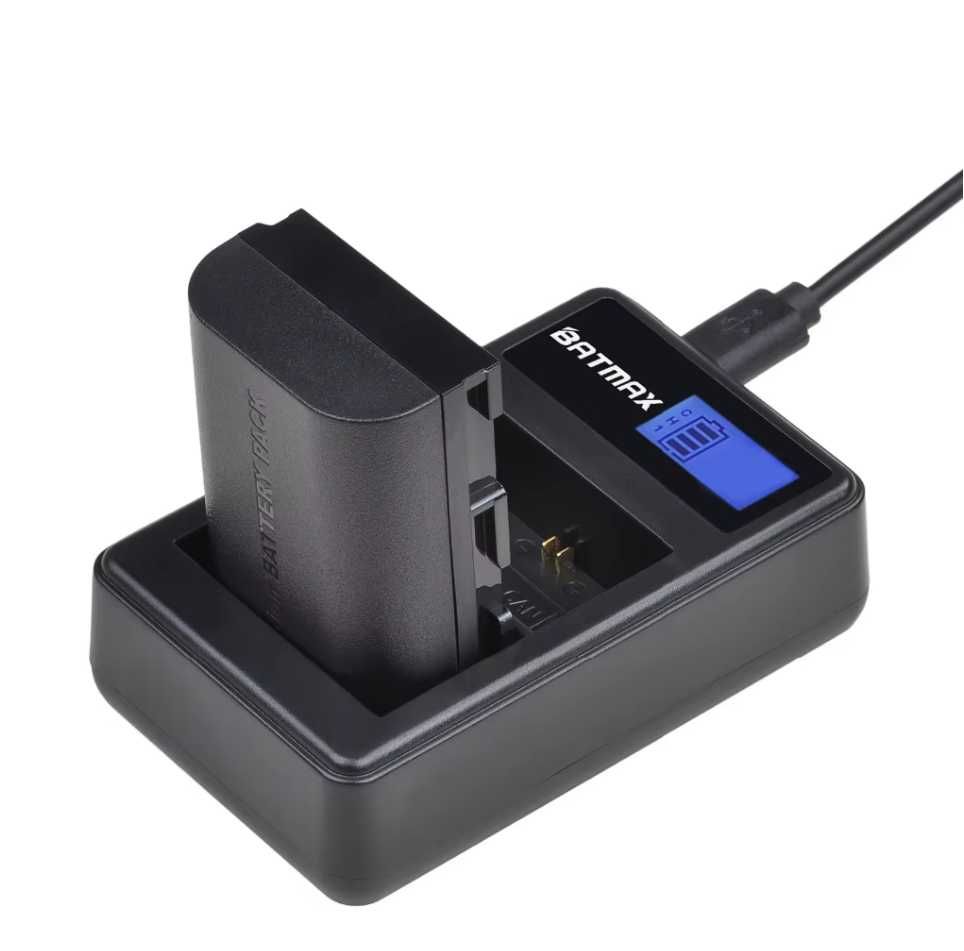 Canon LP-E6 и LP-E6N двойно зарядно R , R5 , R6 ,  R7 , 80D , 90D и др