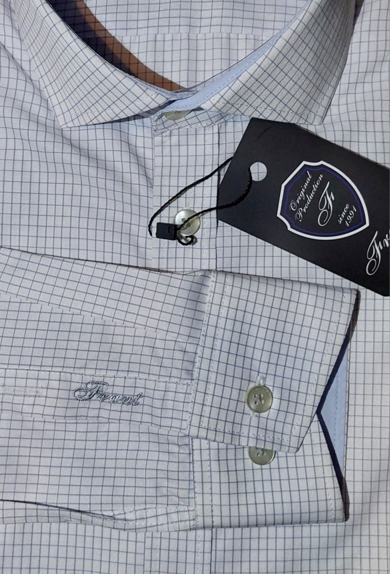 Български мъжки ризи Frant 39/40 М Slim line