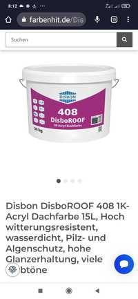 Боя за керемиди и покриви Disbon DisboROOF 408 1K-Acryl Dachfarbe