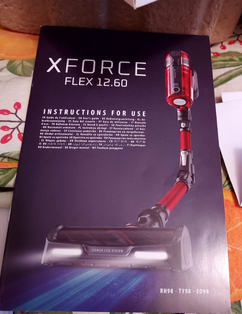 Aspirator vertical Rowenta Xforce 12.60