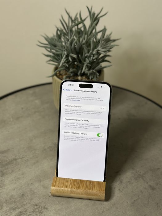 iPhone 14 Pro Max Alb | 94% Husa/Folie ca nou !