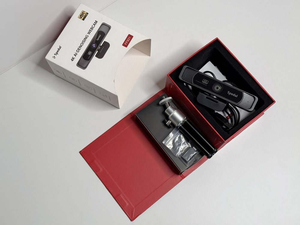 СРОЧНО ПРОДАМ! Spedal 4K AI-denoising webcam проф вэбкамера