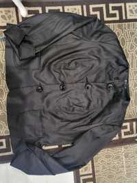 Дамско черно сако размер 45