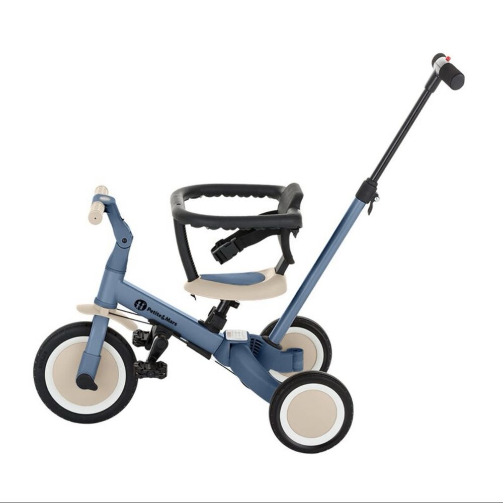 Tricicleta, Petite&Mars, Turbo, 5 in 1, Multifunctionala,