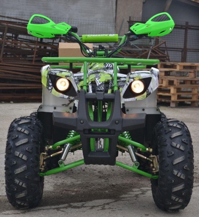 ATV electric NITRO Eco Toronto 1000W 48V 20Ah cu DIFERENTIAL #Green