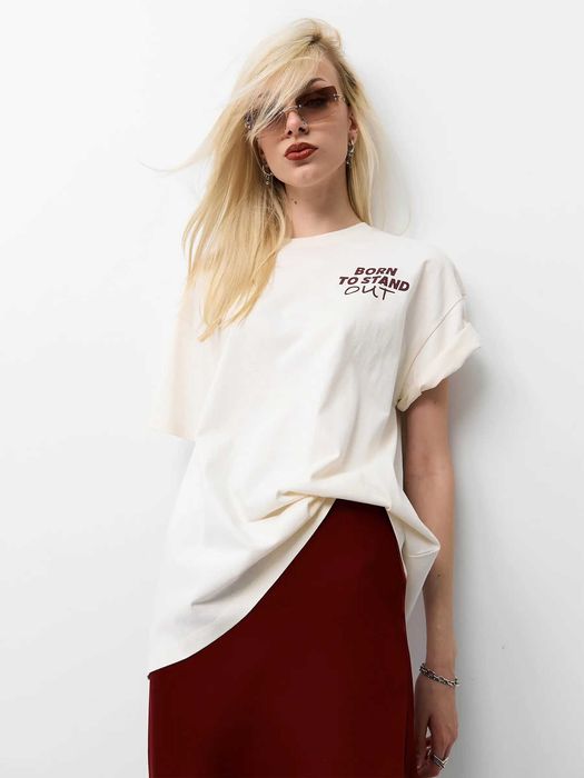 Дамска овърсайз тениска , тениска с мече , дамски Oversized тениски