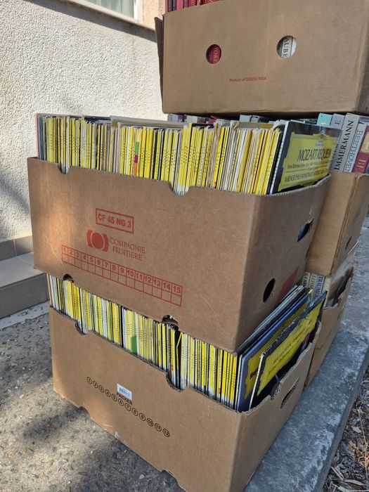 Vând 200LP Discuri Vinil colectia Deutsche Grammophon muzica clasica