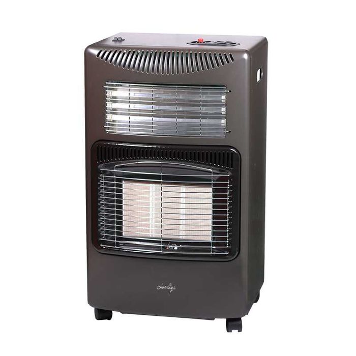 Semineu pe GPL butelie, Thalia ECO Gri 5 kW, soba gaz