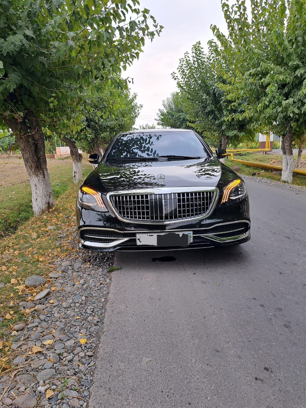 Mersades Benz 220+222 qilingan