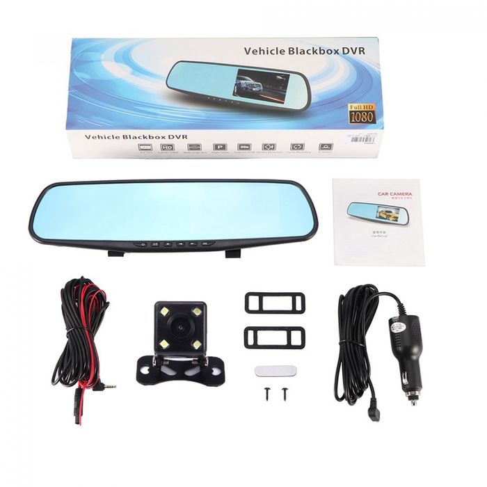 Camera auto trafic DVR inregistrare trafic fata spate si marsarier
