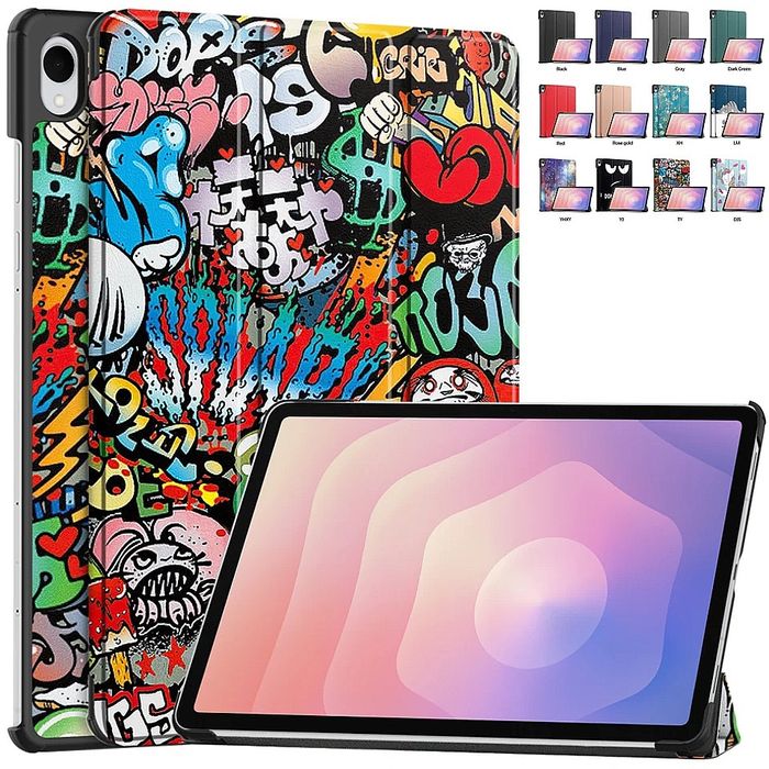 Samsung Galaxy Tab S11 11.0" 2025 / Кожен смарт калъф за таблет