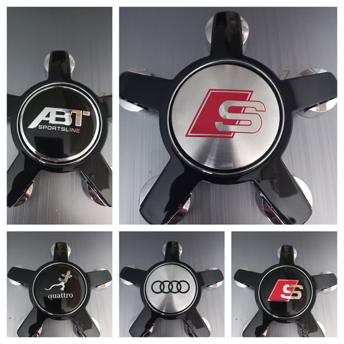 Audi- set 4 capace pentru jante aliaj