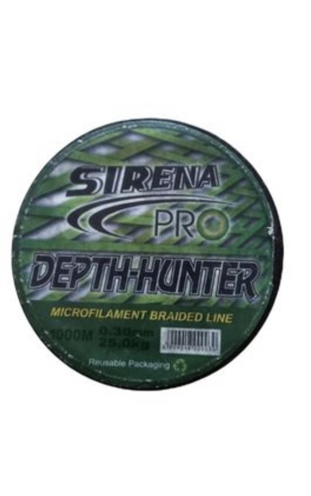 Fir Textil 1000 m Sirena Pro Depth-Hunter, verde,  0,60 mm