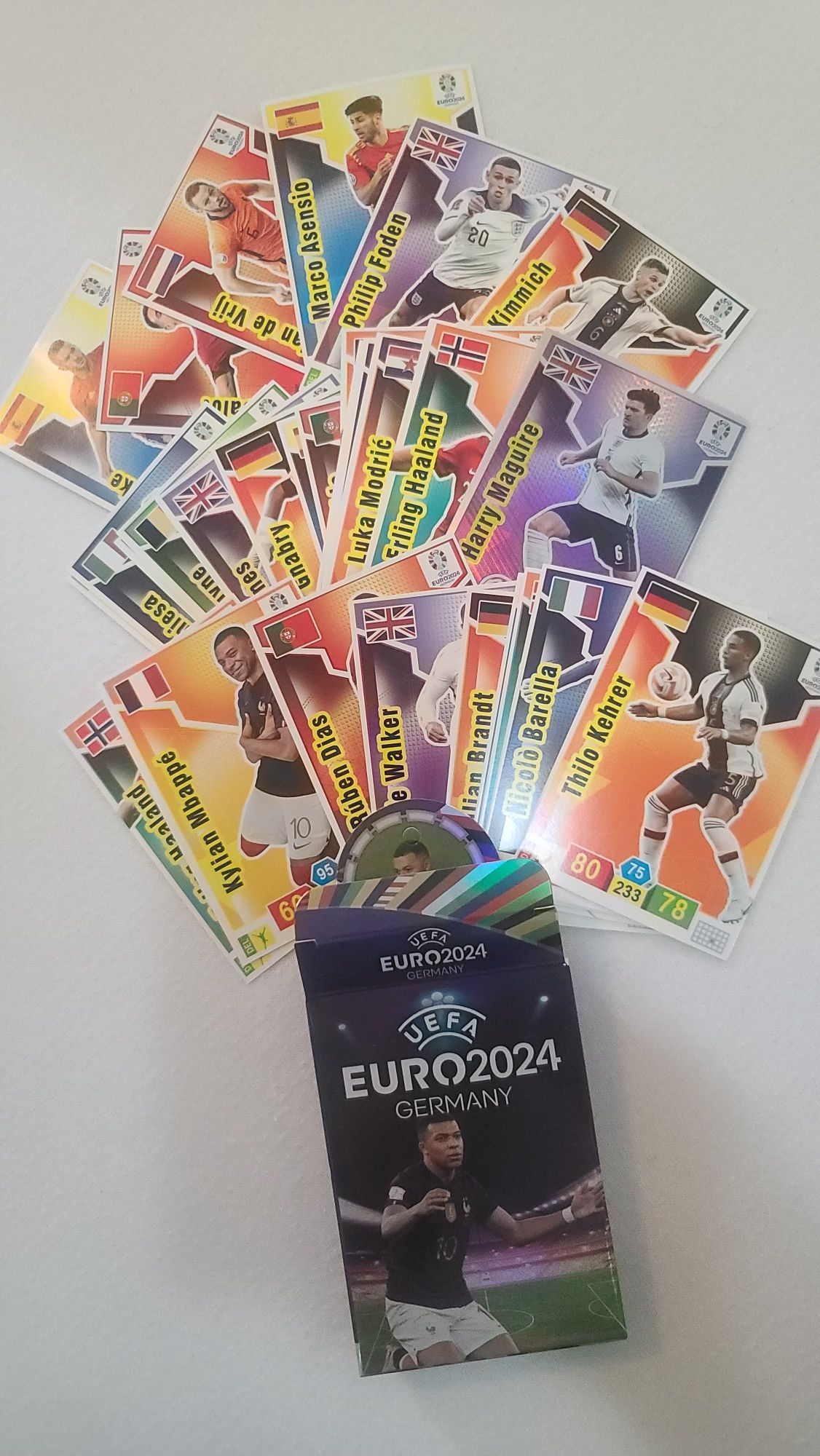 Album sau set UEFA EURO 2024 Lidl, pliculete, carti j