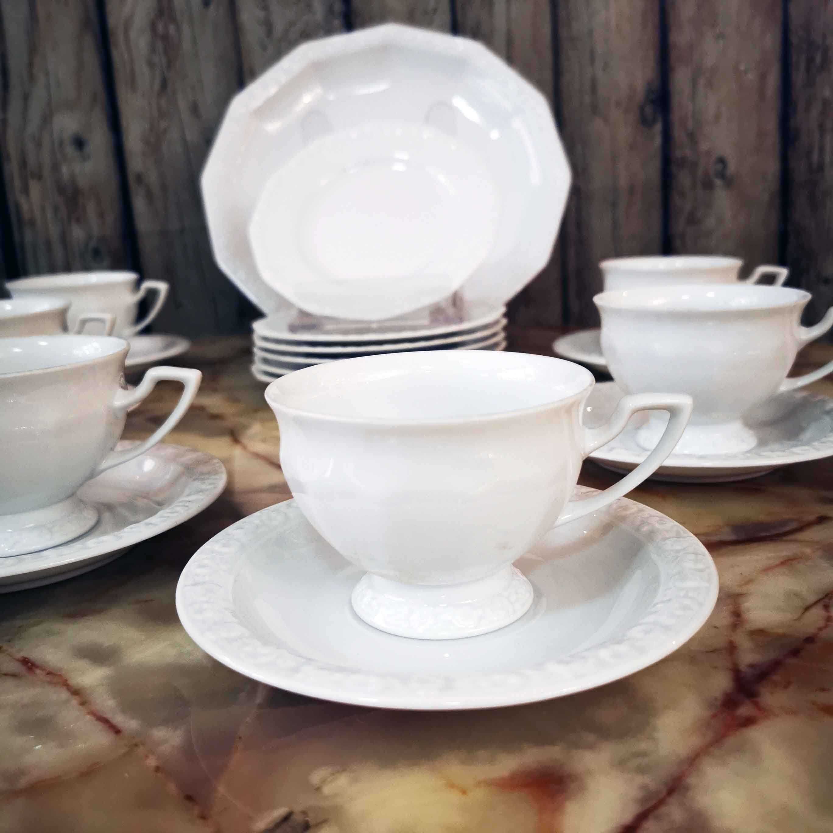 Сервиз за чай и десерт Rosenthal, Maria Weiss