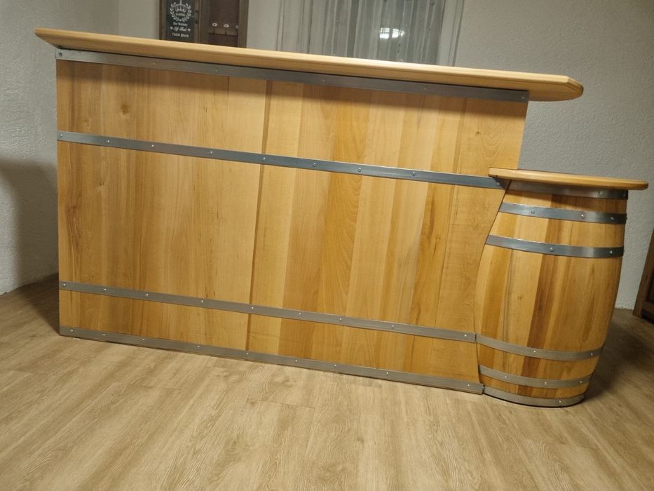 Baruri rustice din lemn masiv