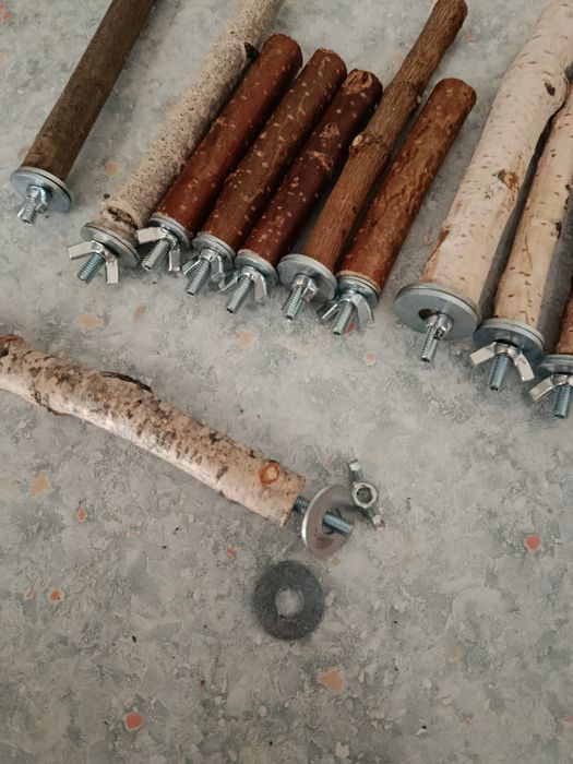 Жёрдочки для птиц ОПТОМ 16шт