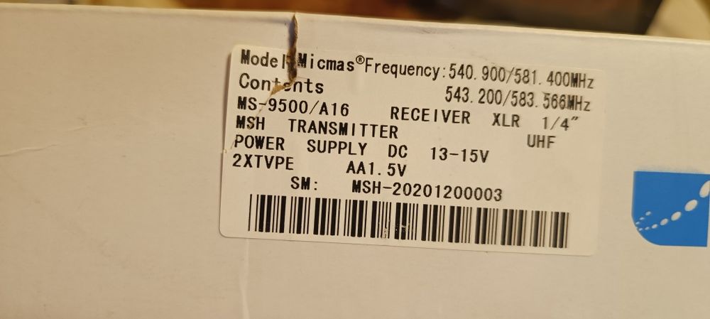 Profesional microphone wireless