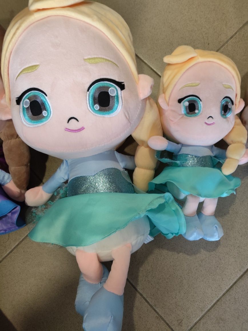 Плюшени играчки  Елза и Анна, 45см