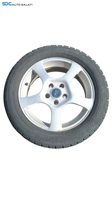 Set 4 Jante Complet cu Prezoane Aliaj 205 55 16 R16 ET50 6½Jx16H2 Ford Mondeo MK3 2000 - 2007 [M8908]