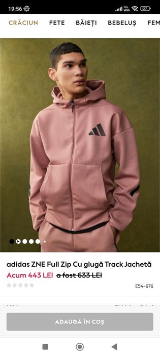 Oferta Hanorac ADIDAS original marimea M L XL colectia noua