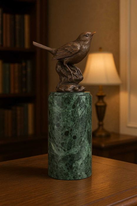 Statueta din bronz, baza din marmura, decoratiuni-antichitati.ro, -30%