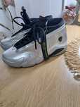 Wmns Air Jordan 14 Retro Low Mettalic Siver mas 36,5