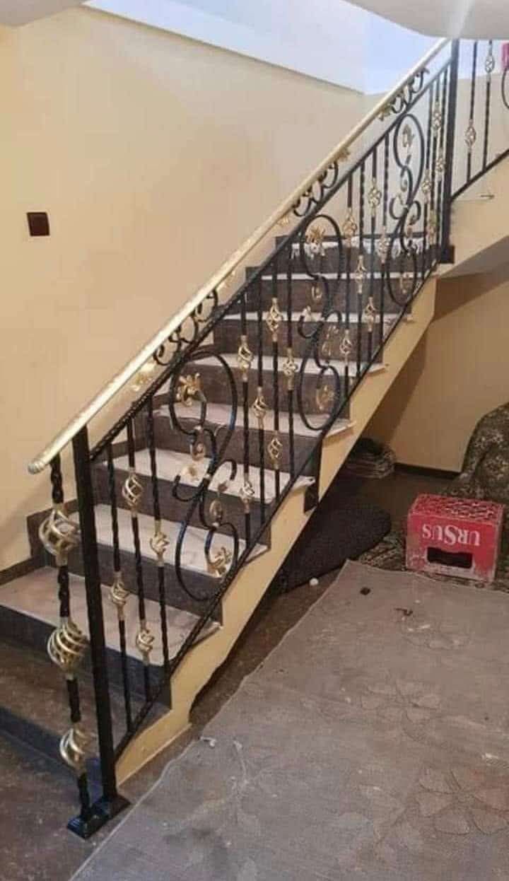 Balustrade din fier forjat