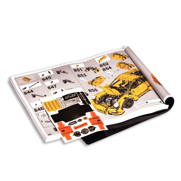 Конструктор Lego Porsche 911 GT3 RS | 2758 деталей | Большая модель