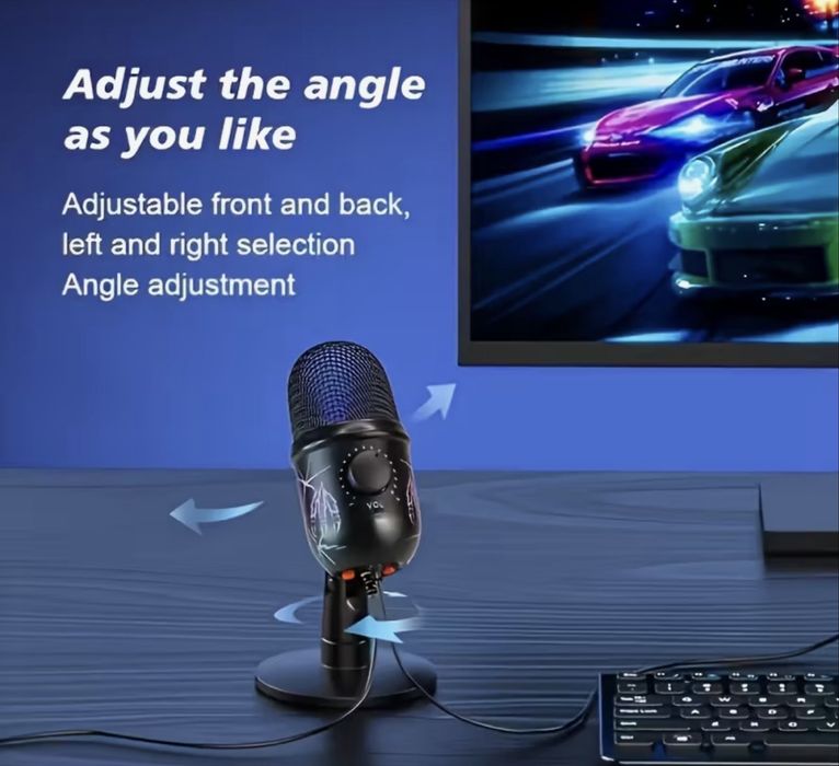 Microfon gaming RGB