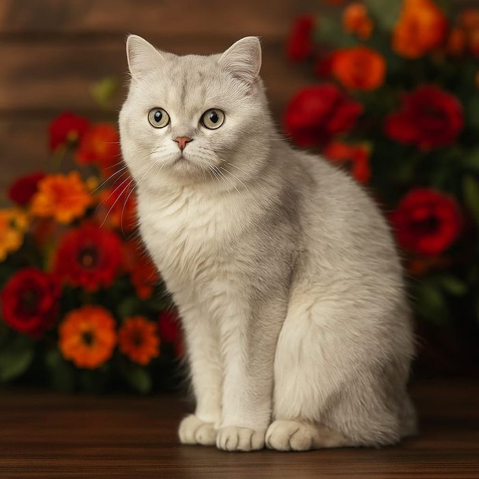 Котик и кошечка шиншилла ns25