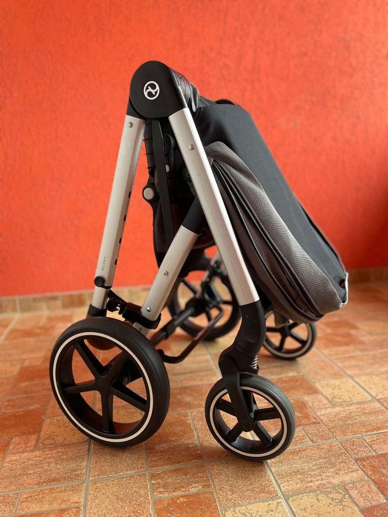 Бебешка количка Cybex-Balios S Lux 2023-Lava Grey