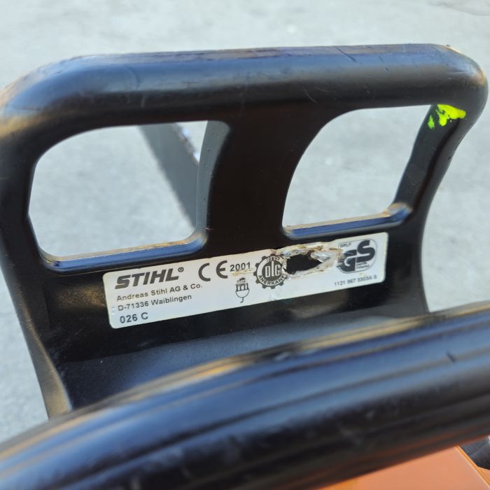 Drujbă Stihl 026C cu decomprespr imp Germania