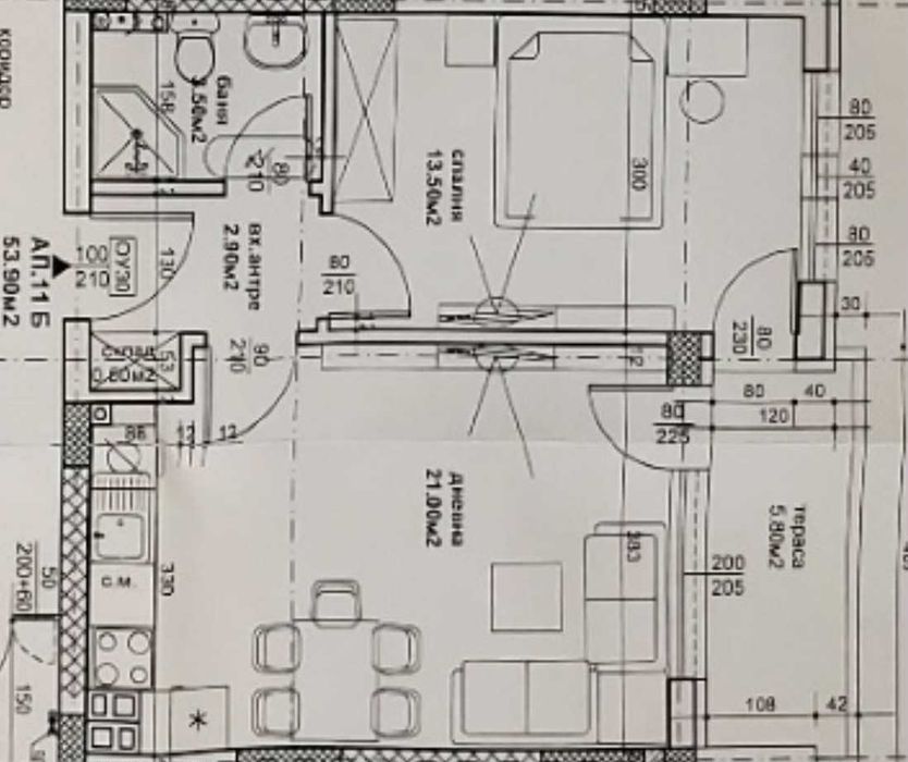 Продава се Двустаен апартамент в Пловдив, Център - 63 кв.м за 1353 €/кв.м - Снимка #1