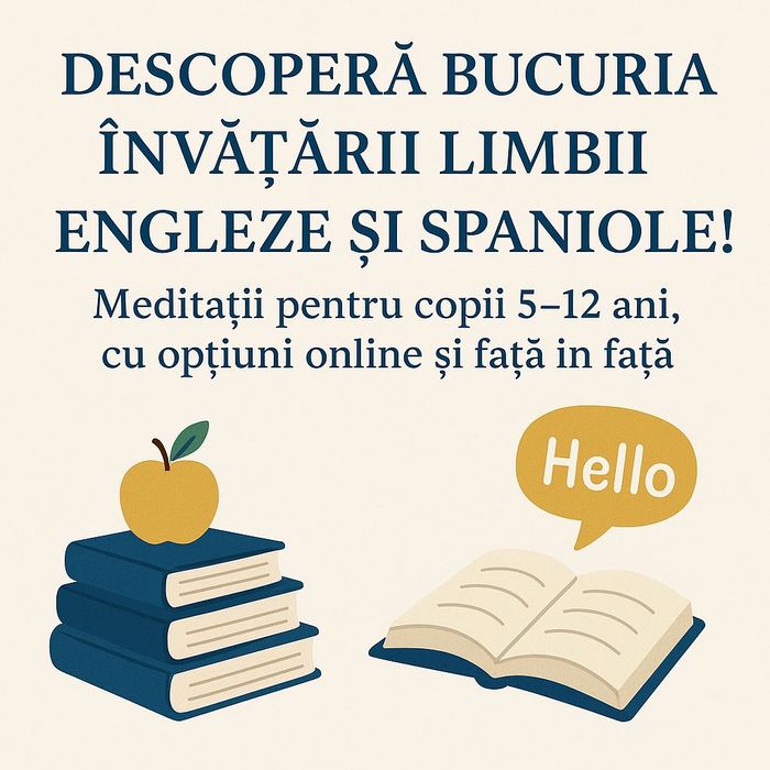 Meditatii engleza/spaniola