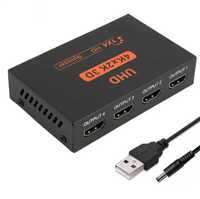 HDMI Spliter (разветвитель) на 2 на 4 порта. Алматы